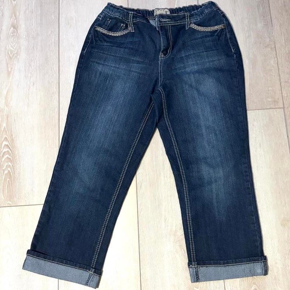 Earl jean cropped y2k jeans